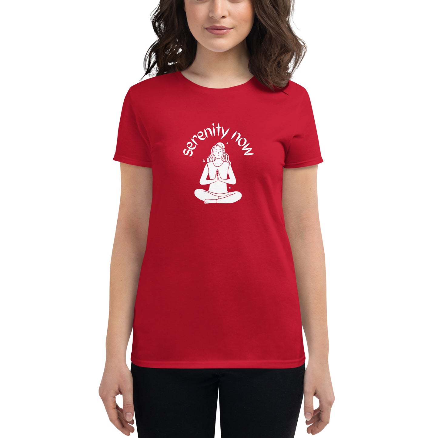 Serenity Now Namaste - Women's T-shirt